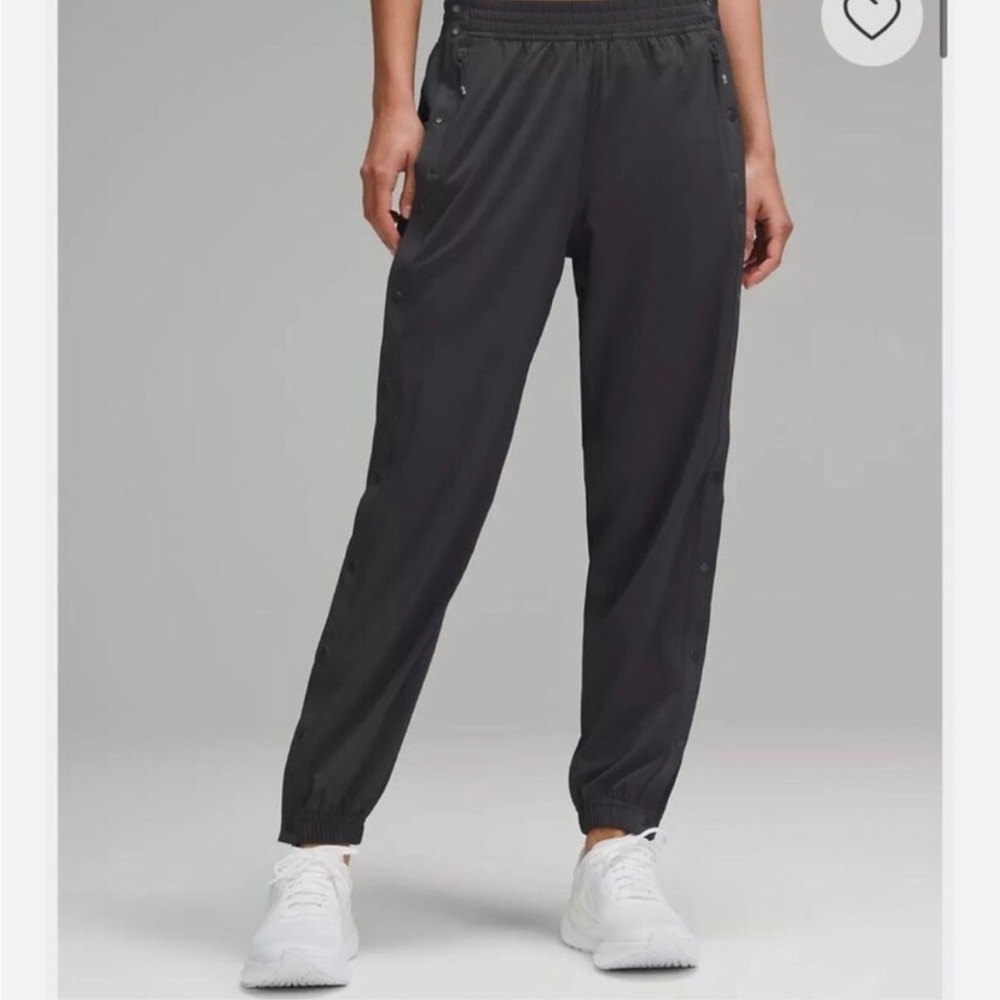 Lululemon Tear Away Black Pull On Pants Size 14